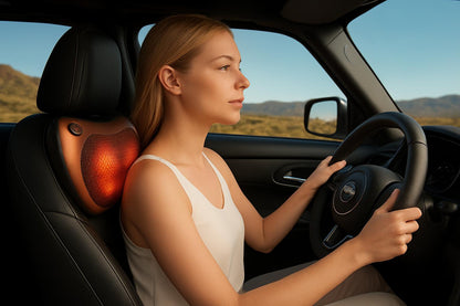 RelaxEase Massagekussen met Warmtefunctie